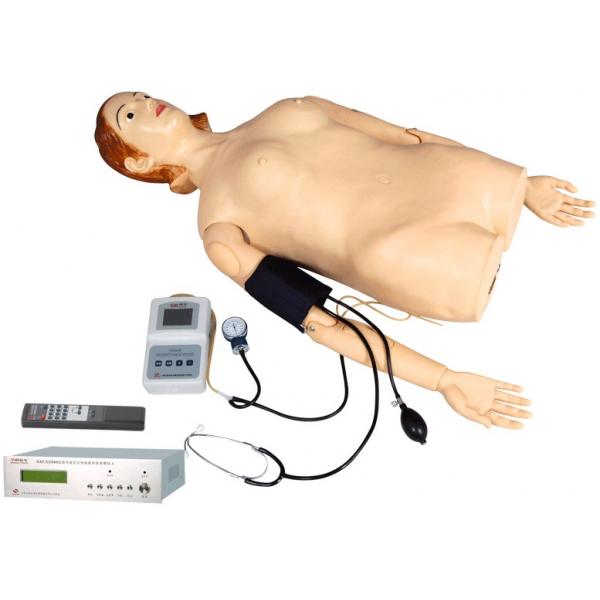 数字遥控式电脑腹部触诊、血压测量模拟人